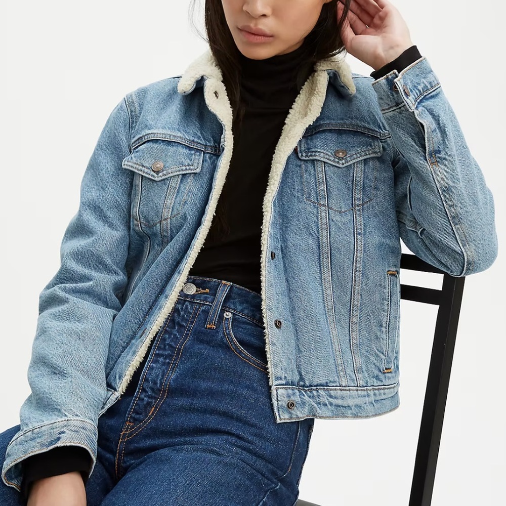 Levi Original Sherpa Trucker Jacket